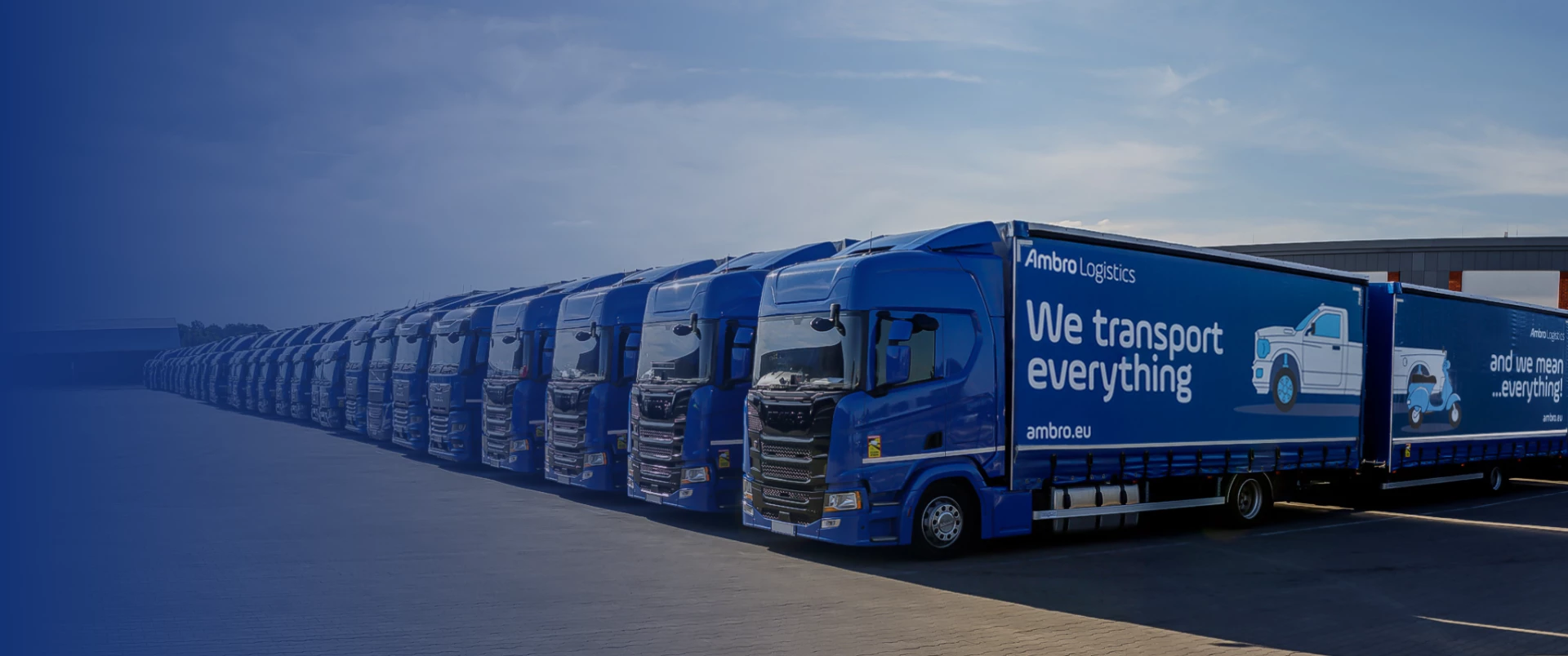 <p>Our <strong>logistics</strong><br />
Your business <strong>advantage</strong></p>