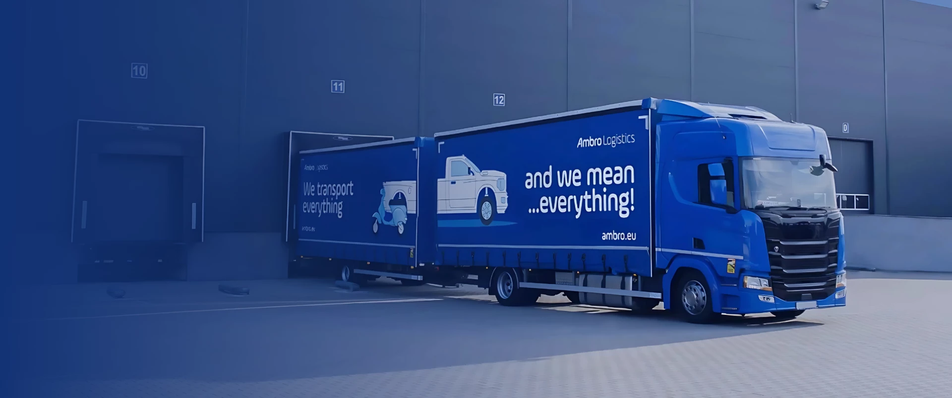 <p>Our <strong>logistics</strong><br />
Your business <strong>advantage</strong></p>